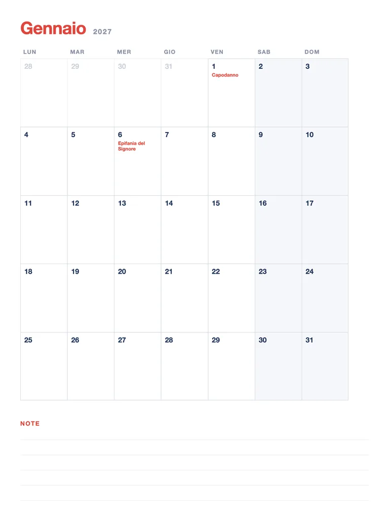 Calendario 2027 — jan