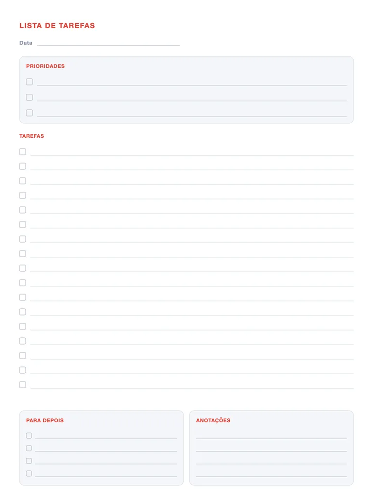 Lista de tarefas