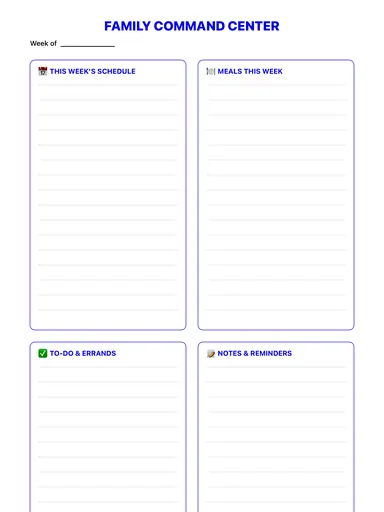 Family Planner preview